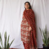 Rust Paisley Charm Kurta Set