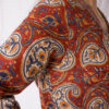 Rust Paisley Charm Kurta Set