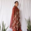 Rust Paisley Charm Kurta Set