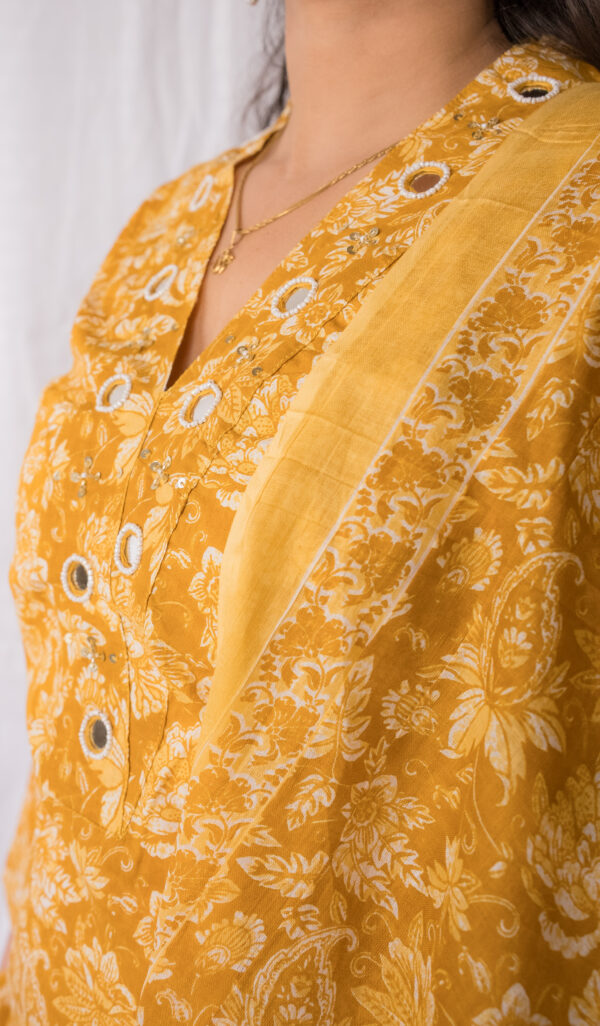 Sunshine Floral Grace Kurta