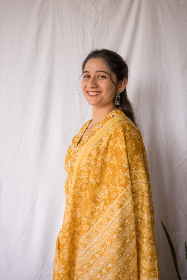 Sunshine Floral Grace Kurta