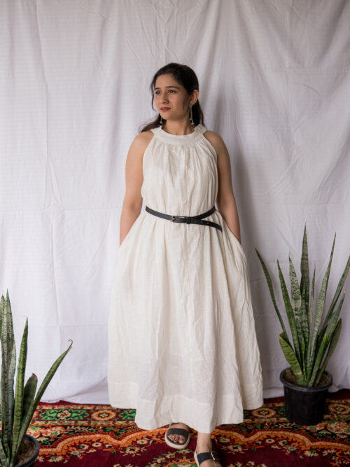 Ivory Minimal Muse Dress