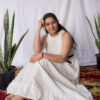 Ivory Minimal Muse Dress