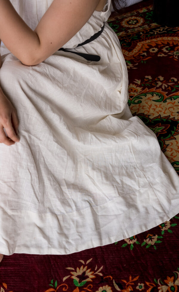 Ivory Minimal Muse Dress